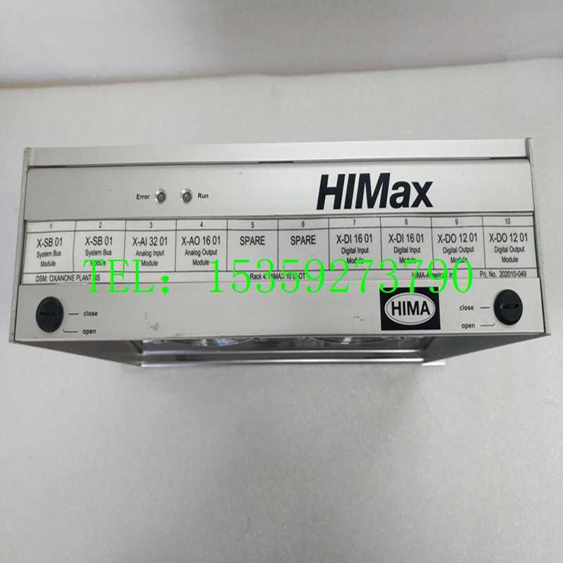 HIMA X-FAN1003 993201013主营大型PLC/DCS/机器人/进口伺服/模块