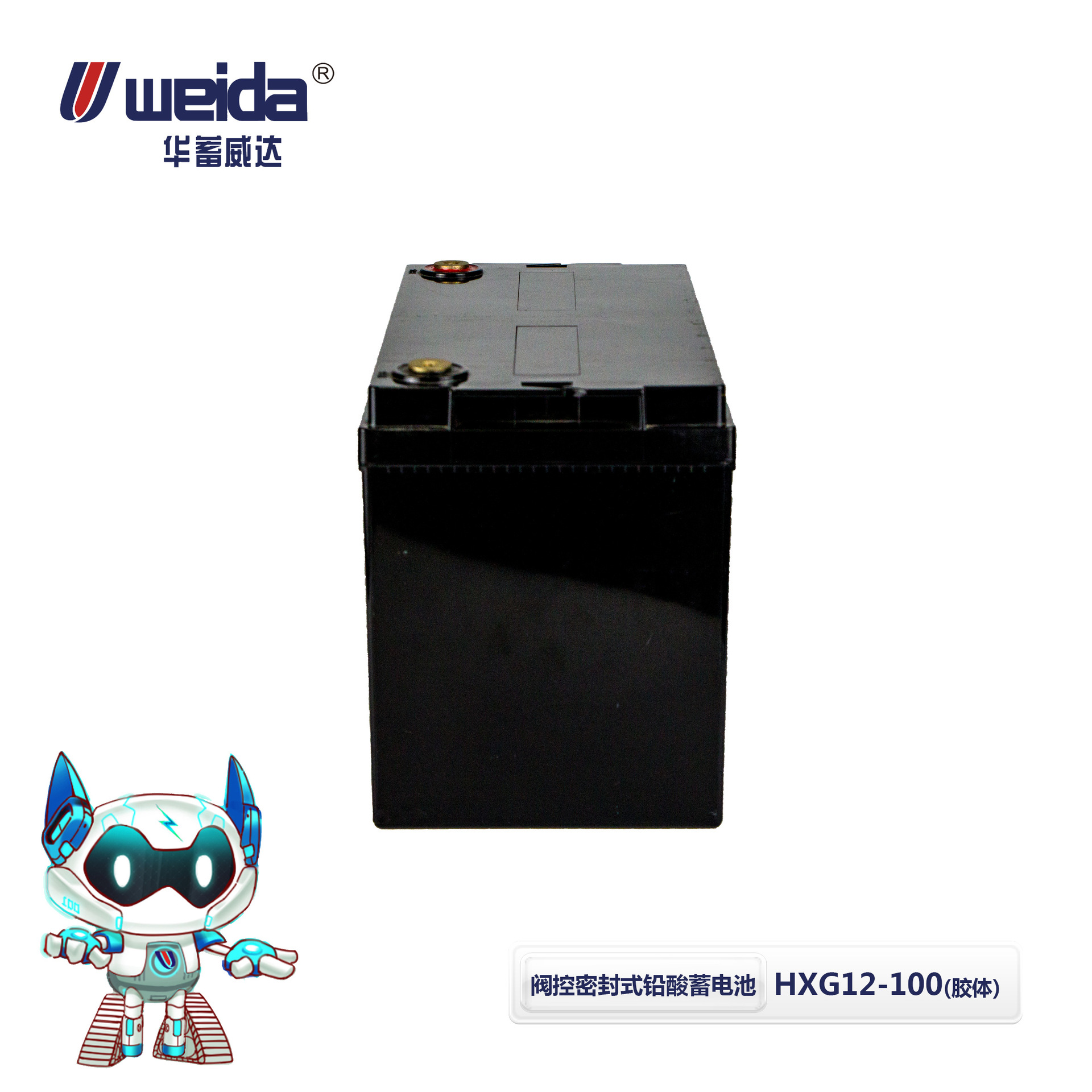 WEIDA  HXG12-100/200阀控密封式铅酸胶体蓄电池储能蓄电池   UPS电源