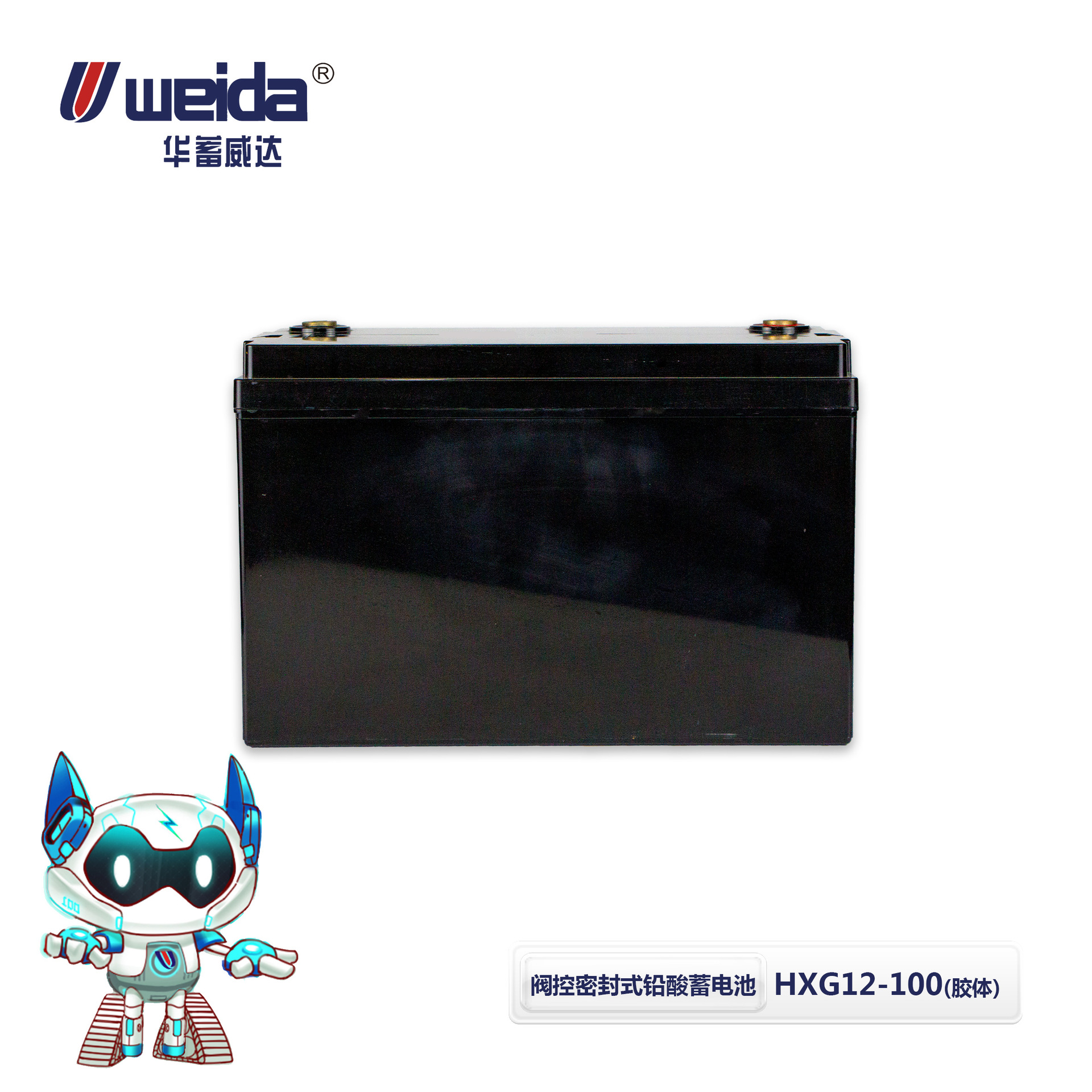 WEIDA  HXG12-100/200阀控密封式铅酸胶体蓄电池储能蓄电池   UPS电源