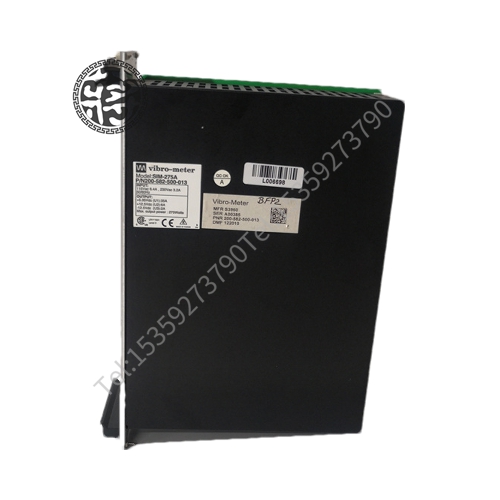 VIBRO-METER VM600 RPS6U 200-582-500-013通过消除在PLC之间编程消息指令